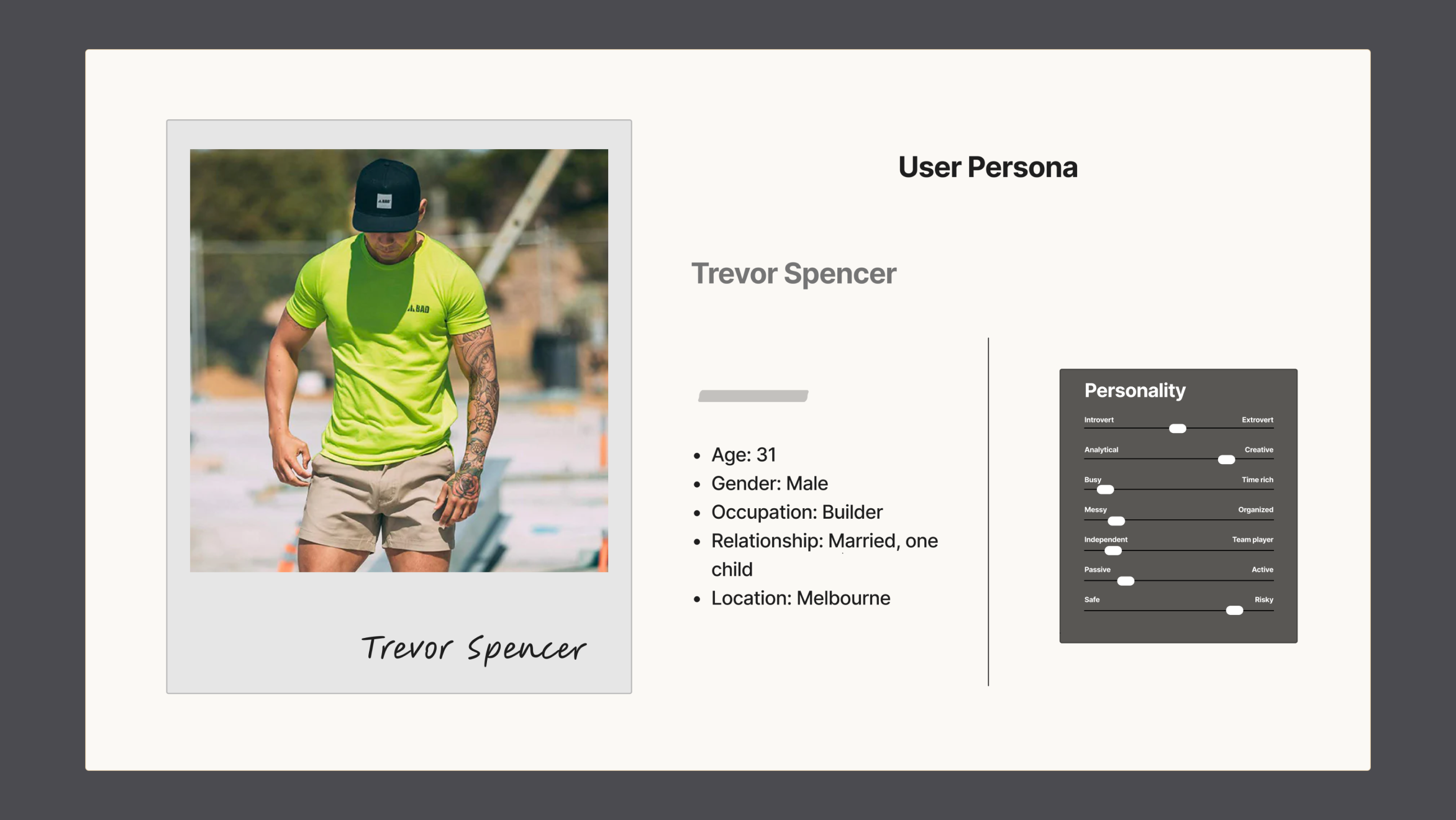 Dome Zone User Persona